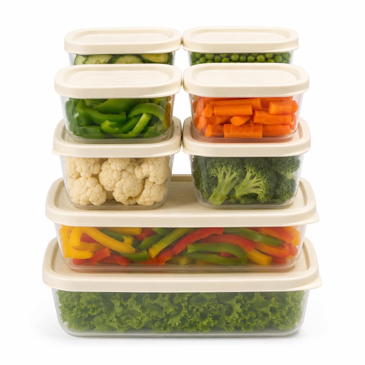 Vasukie 4-Compartment Meal Prep Container with Airtight Locking Lid – with Removable Cups for Meal Prep, Fruits, Nuts & Side Dishes, BPA-Free Clear Plastic (1500ML) — Amazon image 12