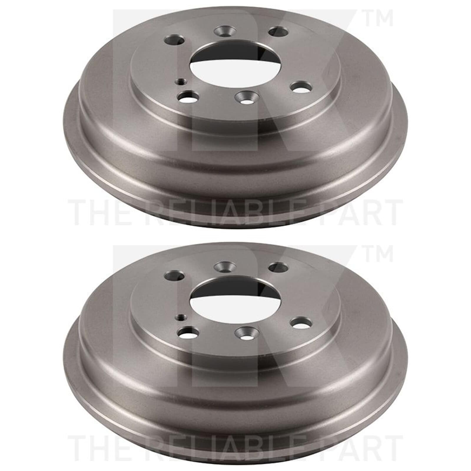 2X NK 200mm Bremstrommeln hinten | 2x 252547 Kompatibel mit Fiesta Stufenheck,fiesta VI (CB1, Ccn),fiesta VI Van,ka III (uk, Fk),ka III Stufenheck (tk, Fk)