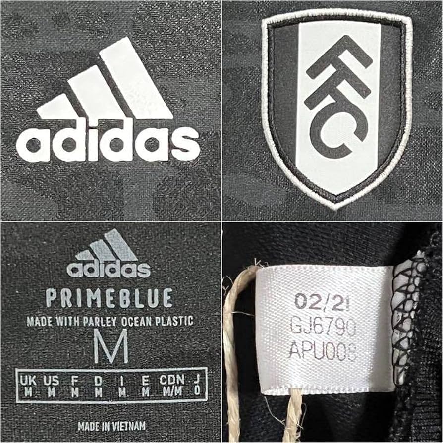 Amazon | 2122 フラムFC 9 ミトロヴィッチ AWAY ユニフォームL