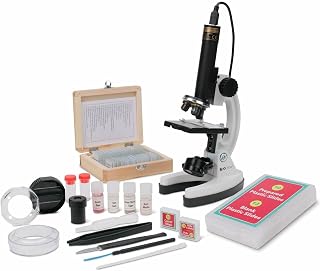 AmScope M40-PS25W Premium 85+ Piece Microscope, Color Camera