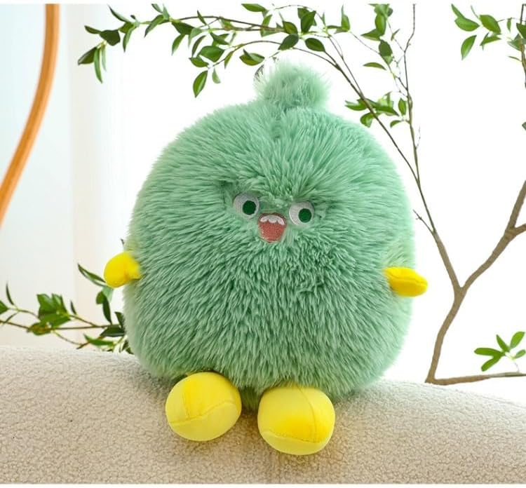 Monsters - Bonita almohada Sulley de 15 pulgadas, animales de peluche de Sulley Green, adorables animales de peluche, muñecos de peluche suaves,