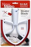 New Metro KA-6L Original Beater Blade Works w/KitchenAid 6 Qt Bowl-Lift Stand Mixers, Grey