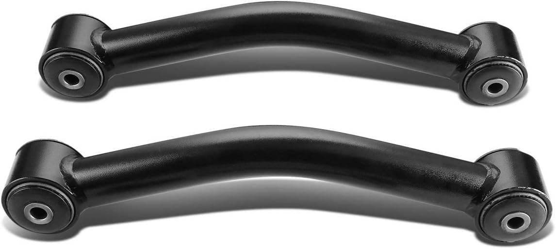 Auto Dynasty Compatible with Jeep Cherokee XJ Fixed Extended Length Front Lower Control Arm (Black) - 3 inches-4.5 inches Lift
