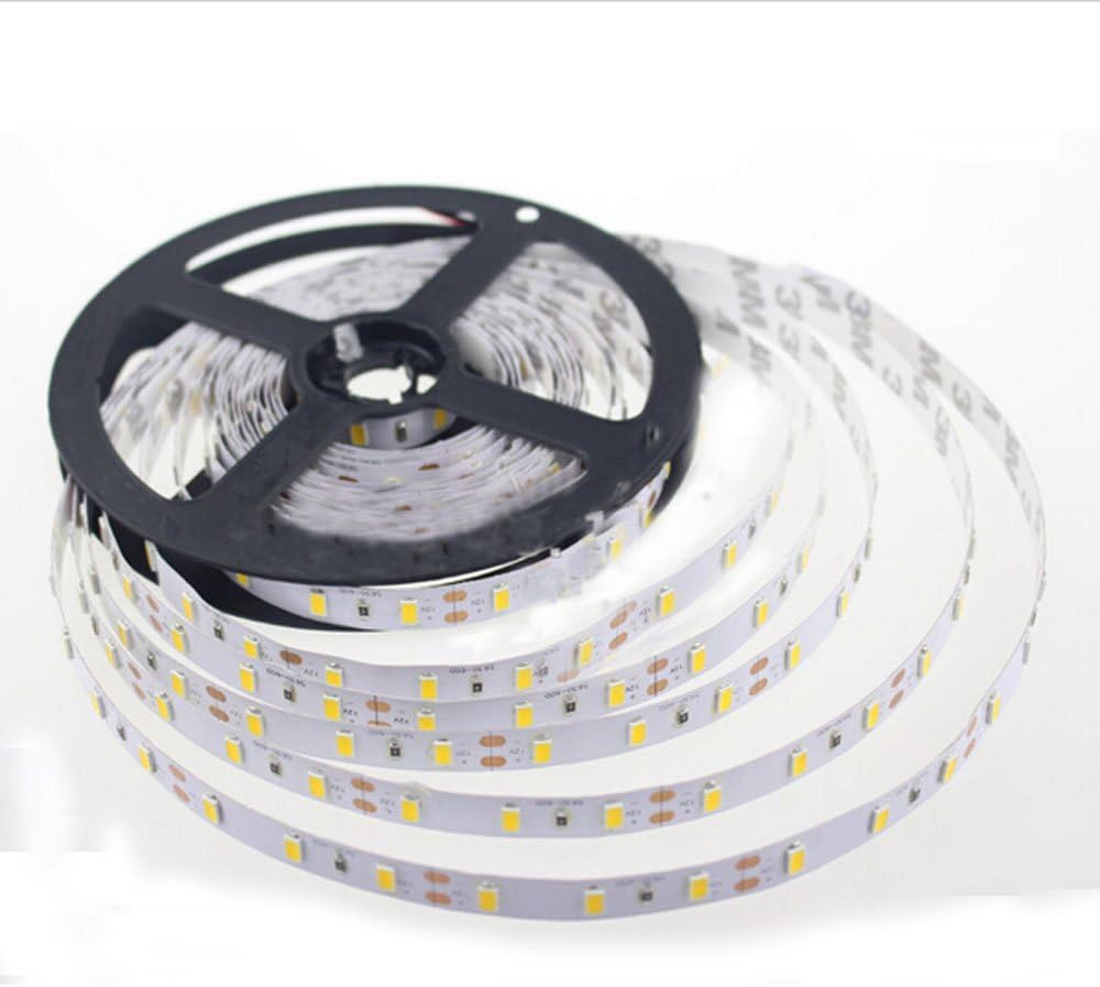 BSOD High Brightness 45lm/LEDs SMD5630 led Strip 300leds /5M 12V LED Tape Non-Waterproof warmwhite led ribbion (60 LEDs, warmwhite)