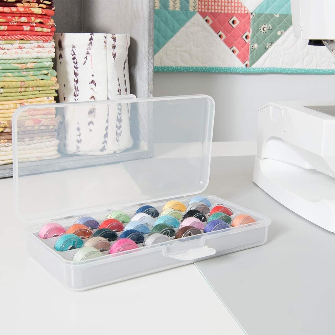 Dritz Bobbin Box, Stores 28 Bobbins