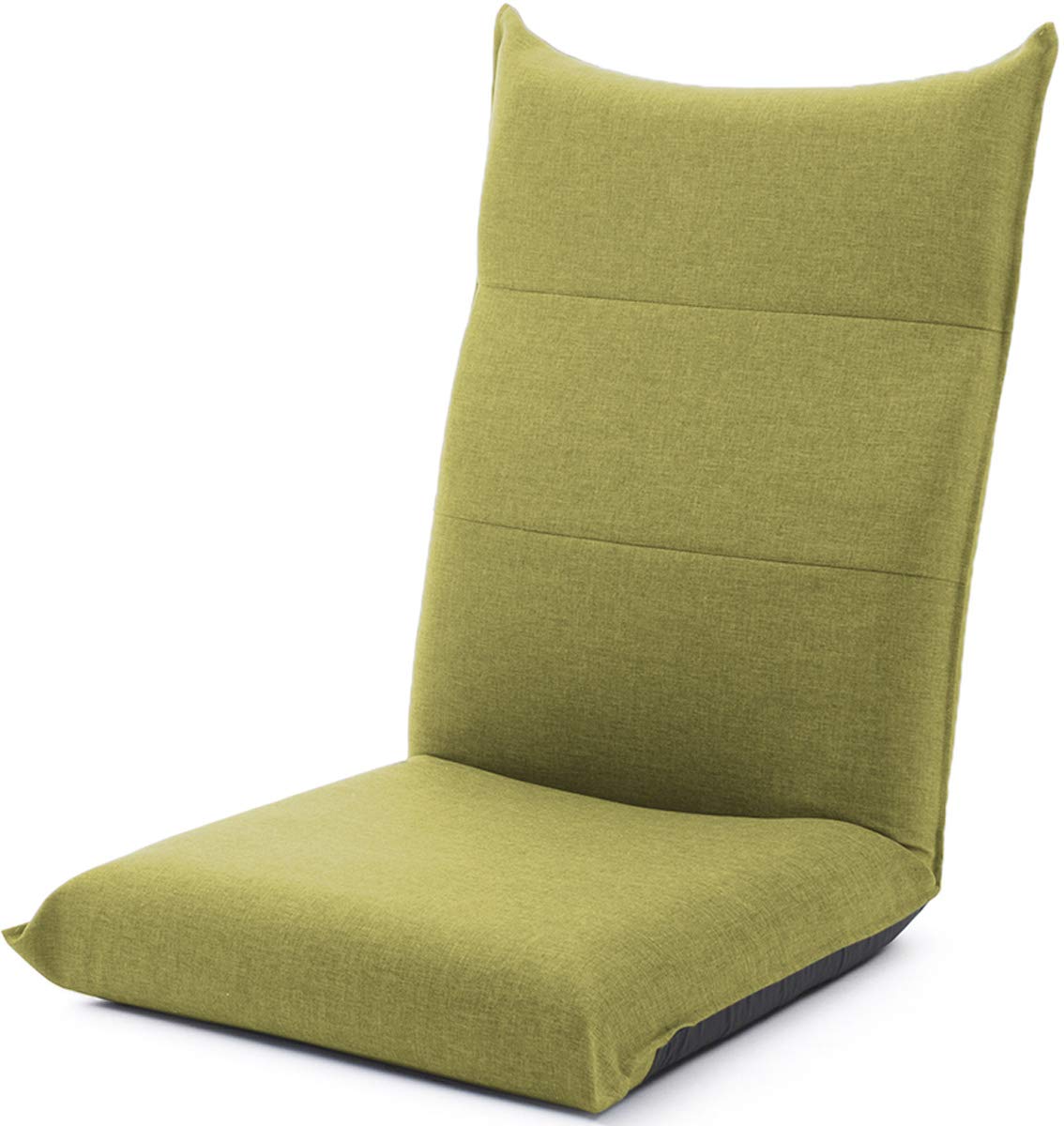 座椅子／グリーン ドウシシャ スリムバケット座椅子 グリーン [座いす 14段階