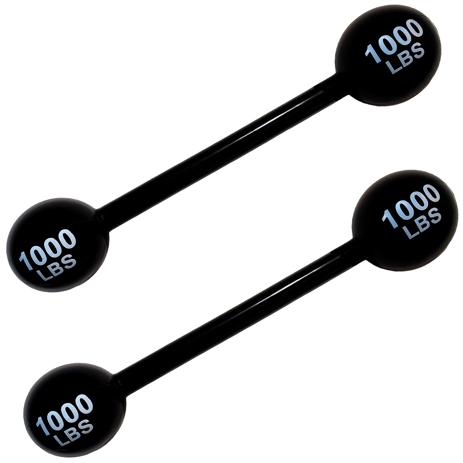 LUANDME Inflatable Dumbbell Inflatable Barbell Carnival Party Photo Booth Props Party Decorations Cosplay and Costume Party Supplies