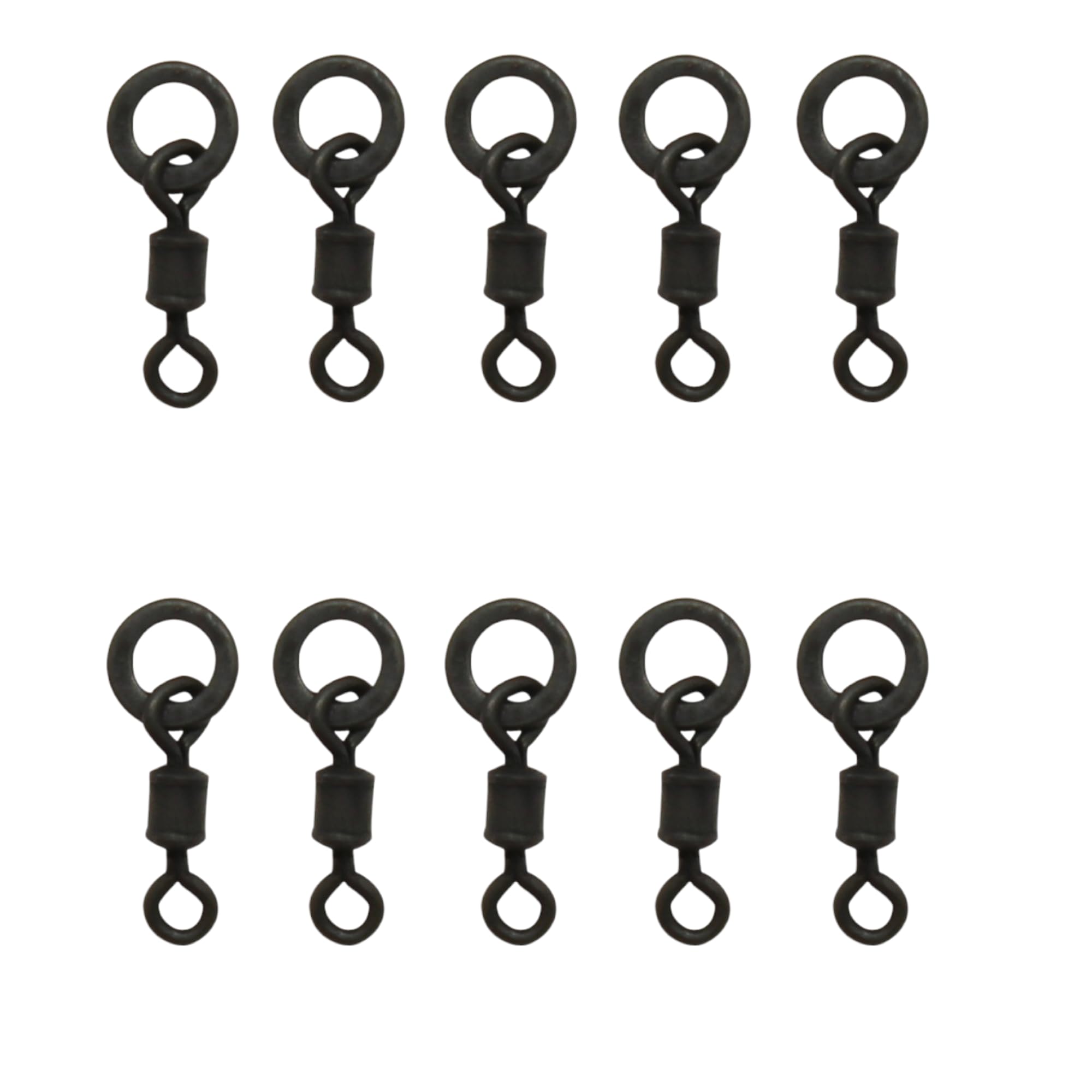 PRO Filstar 10 Piece Fishing Swivel Set including Ring Size 4, Swivel for Fishing, Barrel Swivels, Rolling Swivel - Image 3