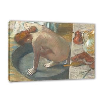 エドガー・ドガ、浴槽、希少画集画、新品額装付 エドガー・ドガ、【浴槽の女】、希少画集画より、状態良好