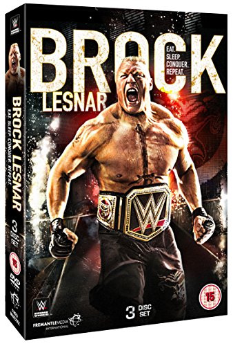 WWE-Brock Lesnar Eat Sleep Conquer Repeat (3 DVD) [Edizione: Regno Unito] [Import]