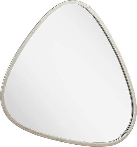 Miniatura 4 de Signature Hardware 484226 Platt 30-34" x 33-14" Espejo de baño con marco asimétrico