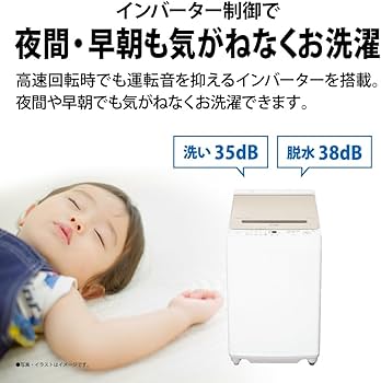 Amazon | シャープ タテ型 全自動洗濯機 洗濯8kg 幅55.5cm