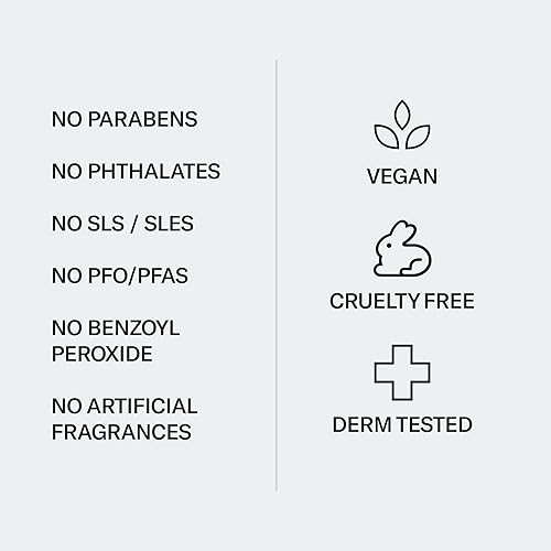 Miniatura 6 de Geologie Sensitive Complete - Juego de cuidado de la piel de 5 piezas para 90 días, acné, aceite, manchas oscuras, lavado facial con ácido