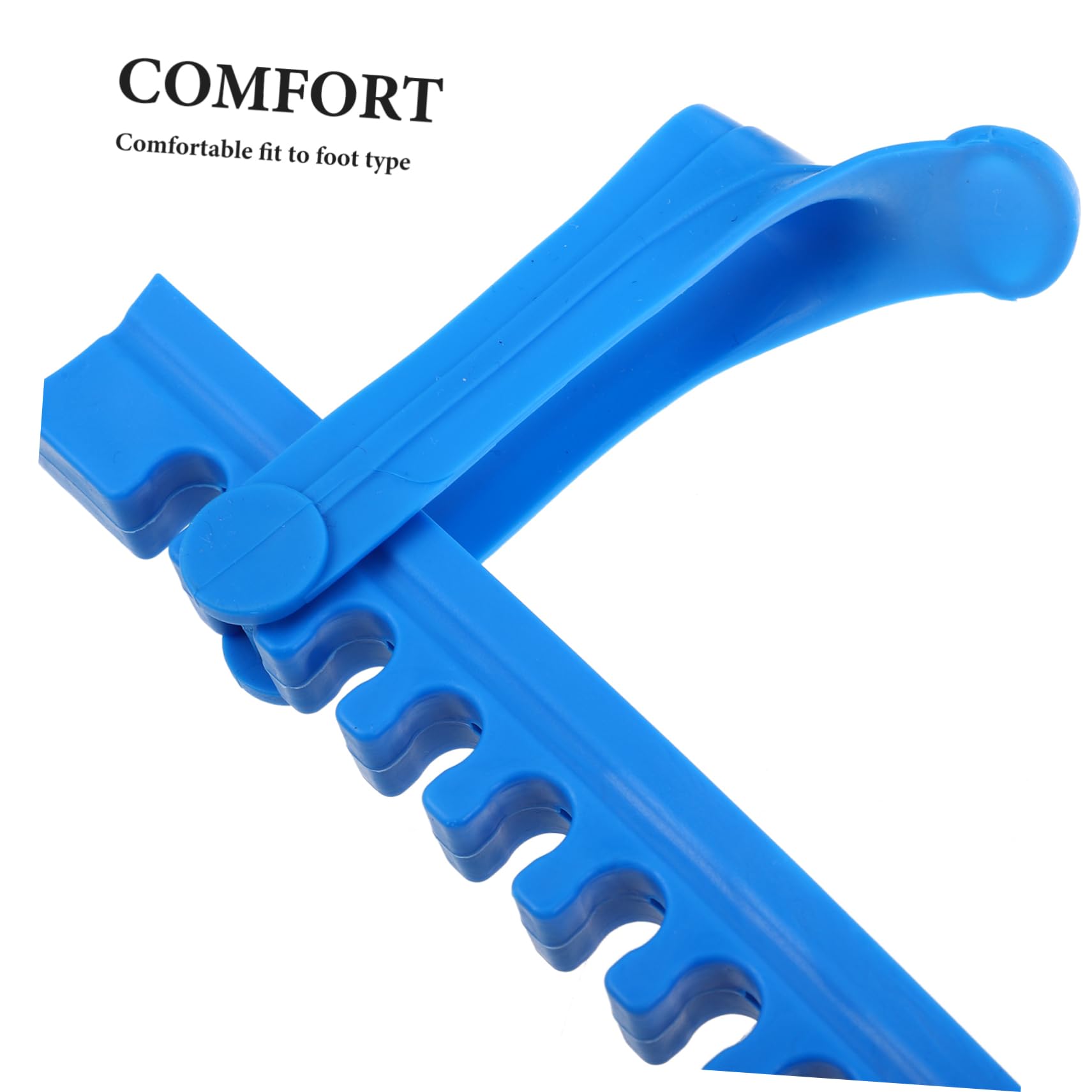 UKCOCO Protectores de Patines de Hielo Ajustables de PVC, 4 Piezas, para Hockey y Patinaje Artístico, Cubiertas para Cuchillas, Adultos y Niños