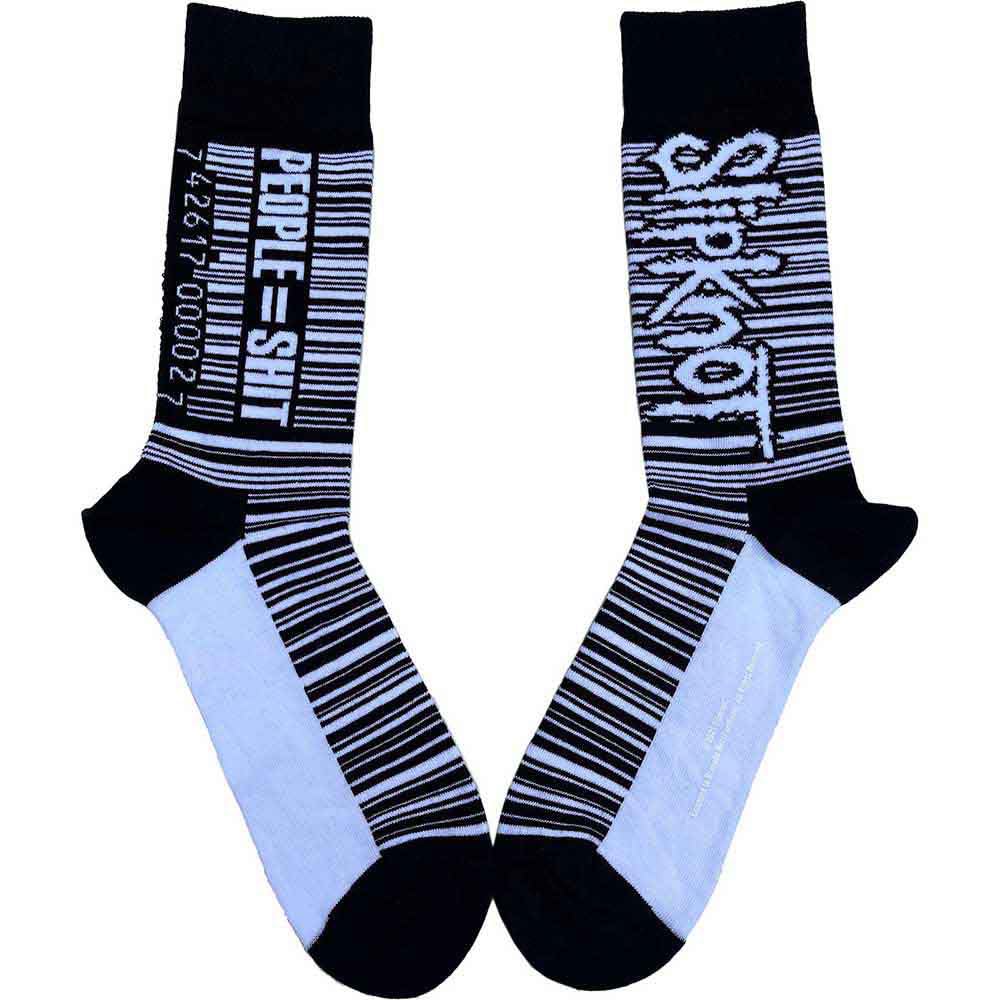 Slipknot Men's Black Barcode Wo Ankle Socks One Size