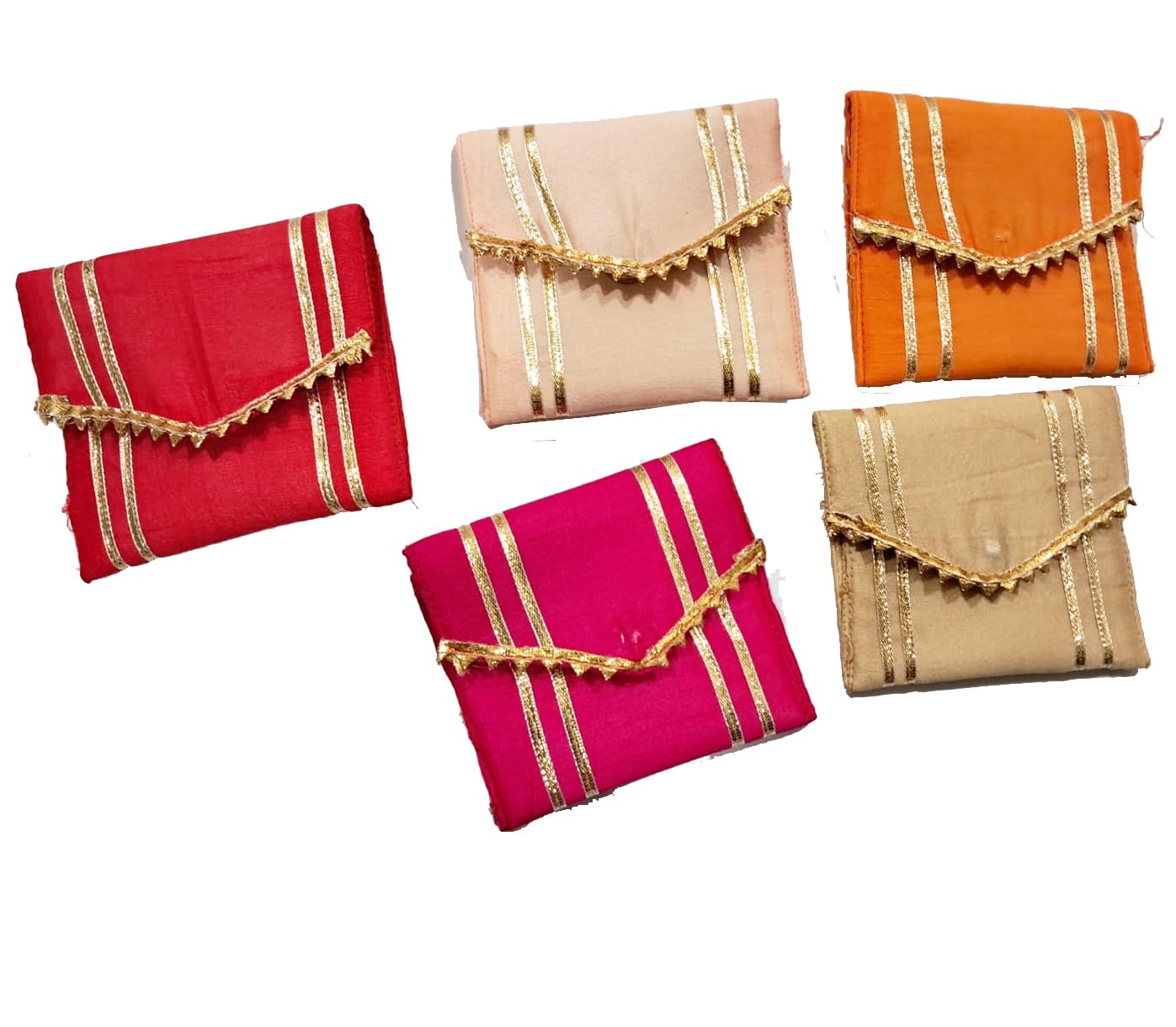 Brown Leaf Beautiful small Coin Purse Pouches wallet For Wedding Party haldi mehndi ceremony Diwali return Gifting pouches (5)-image-3