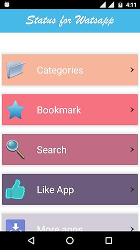 status for wats app