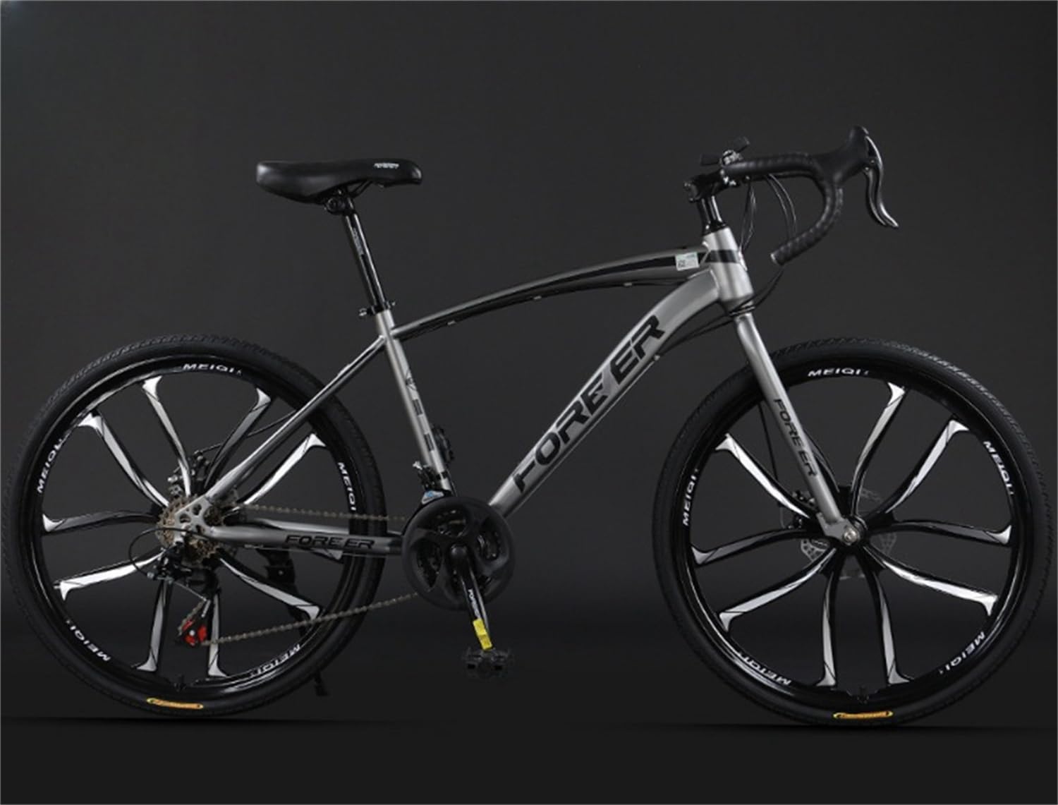 Amazon | TVTクロスバイク 自転車 700C 7段変速 21/24/27/30段変速 V