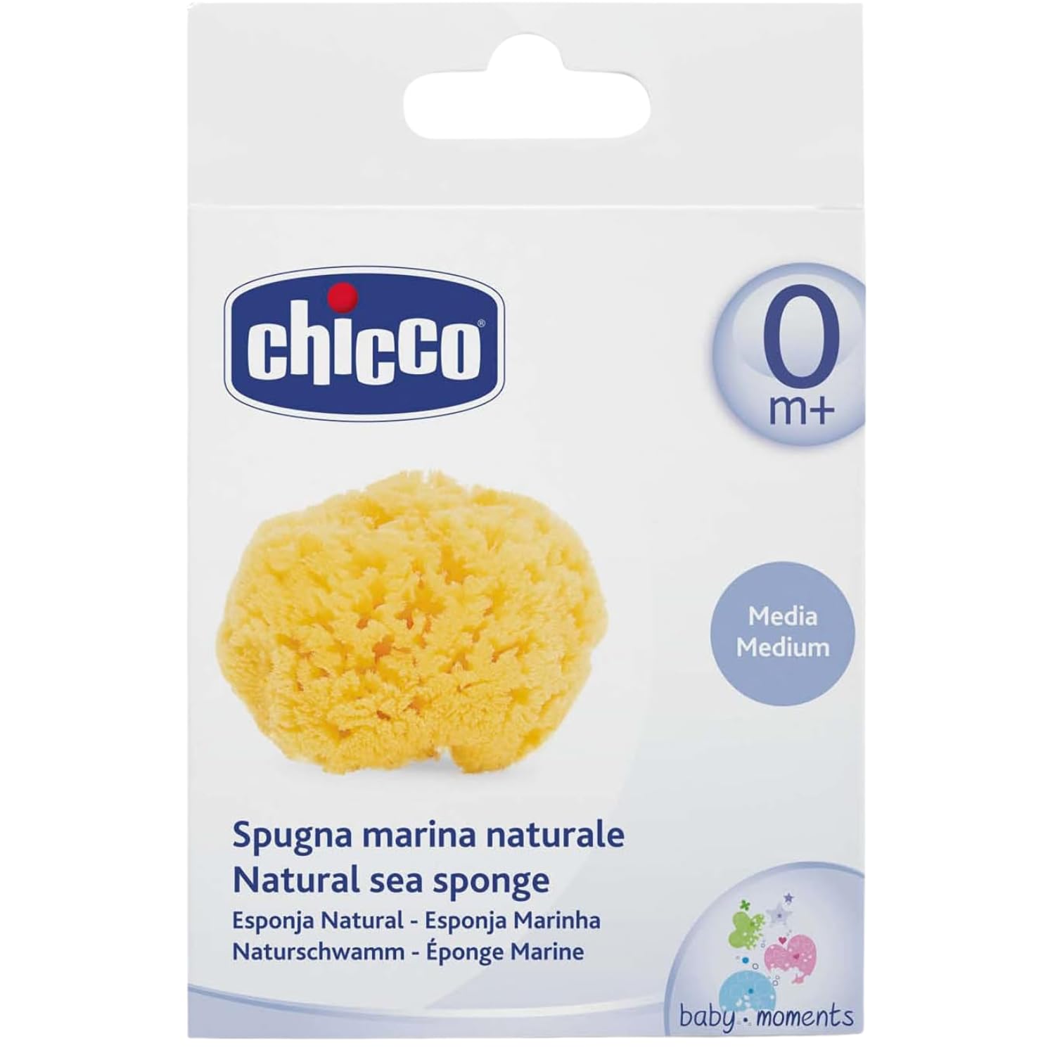 Spugna Marina Naturale Ultra Morbida – Ideale per Neonati 0+ Mesi – 100% Naturale – Delicata sulla Pelle – Variazioni 4/8/12 Pezzi (8)