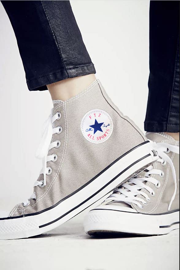 Image of Light Weight Long Canvas Women Sneakers