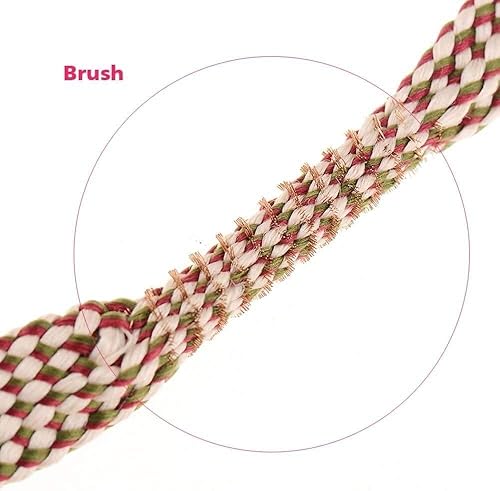 Miniatura 4 de Kit de limpieza de pistola .270 Cal .280 .284 y 0.276 in Kit de limpieza de pistola Suministros Pistola Barril Limpieza Cuerda para Rifle, Pistola,