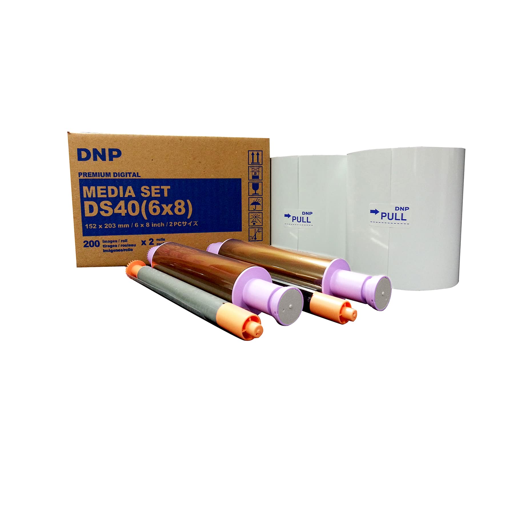 DS40 6x8 Thermal Photo Print Media Kit