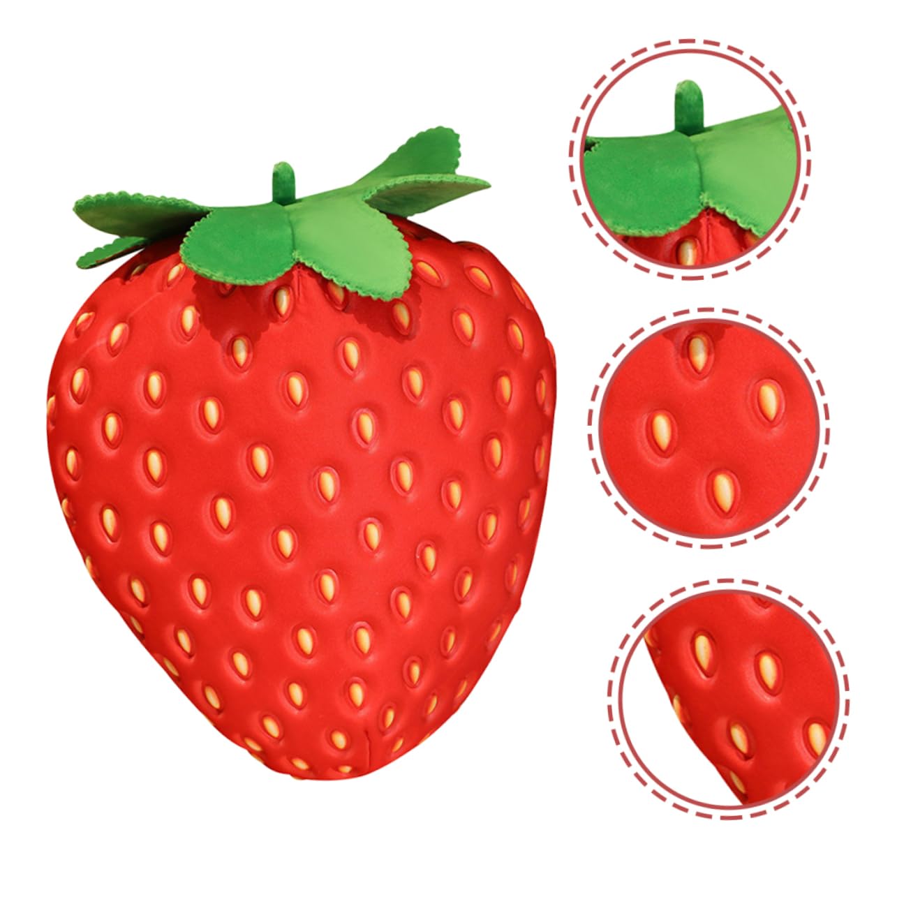 Stror Berry Toy 10 Inch Plush Pillow Soft Strawberry Plush Pillow Toy - 10 Inch Cute ...