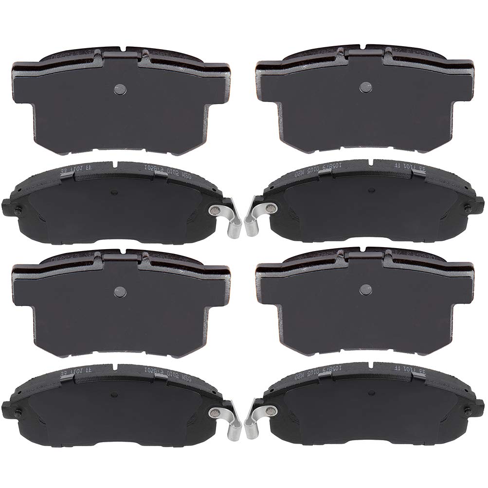 cciyu D815 D537 Front &amp; Rear Professional Ceramic Brake Pads Set fit For 2007-2013 For Suzuki SX4,2007-2012 For Suzuki SX4 4WD