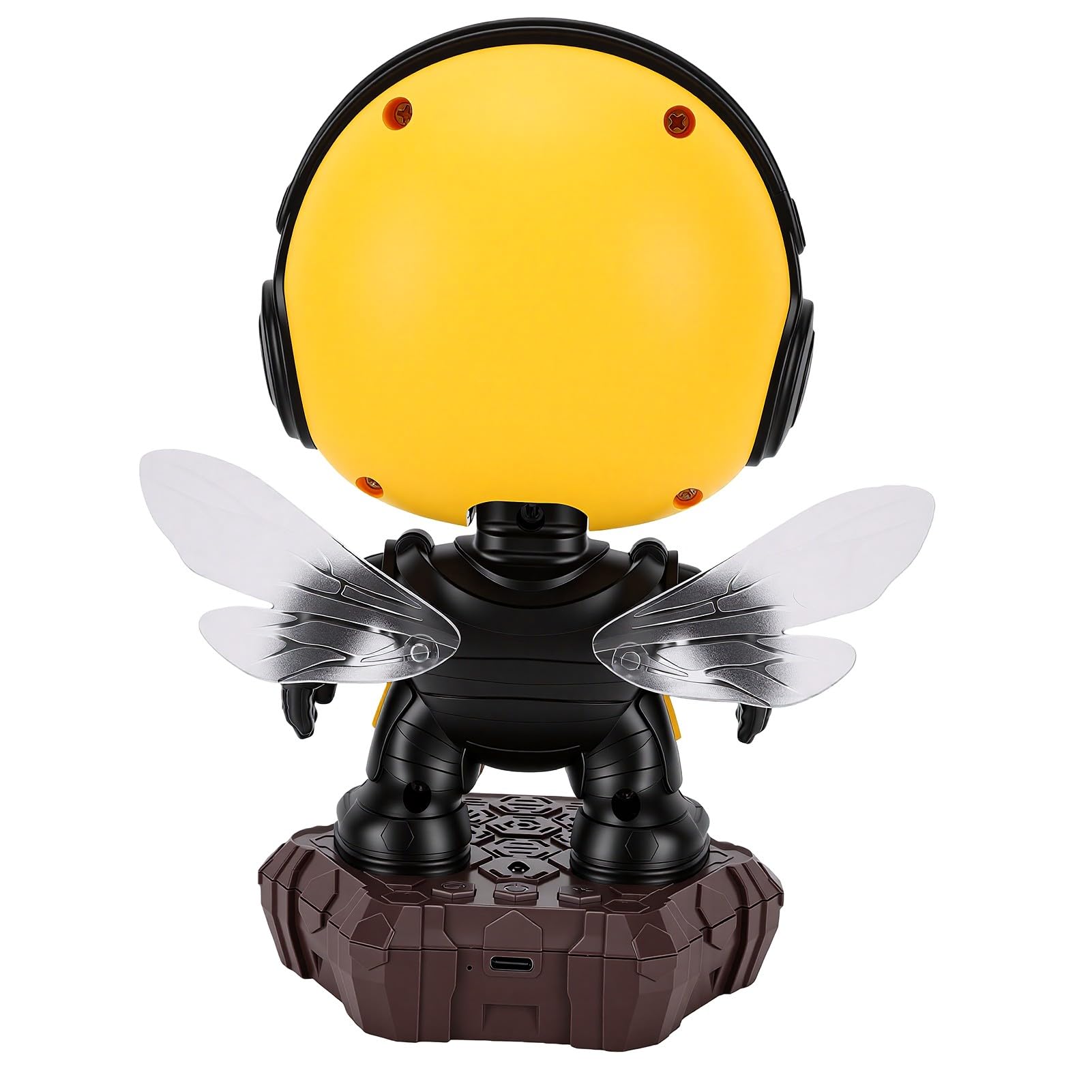 Generic Projektor Little Bee Nebula Lampka Nocna Wielokolorowa Dioda LED z Pilotem do Pokoju Dziecięcego i Romantycznych ustawień Nocnych Plastik 6,57x4,21x8,23 Cala