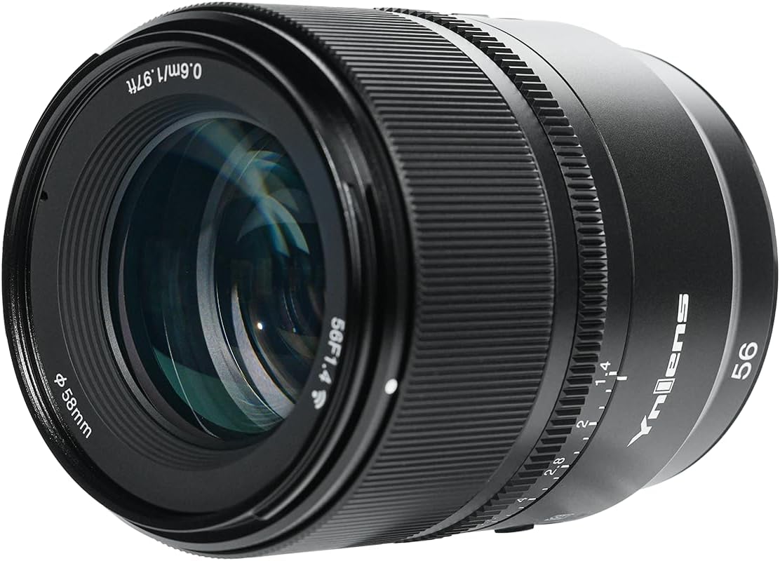 YONGNUO 56MM F1.4 Prime Standard Lens for Sony E Mount, Auto Focus APS-C Format for Sony Mirrorless Cameras