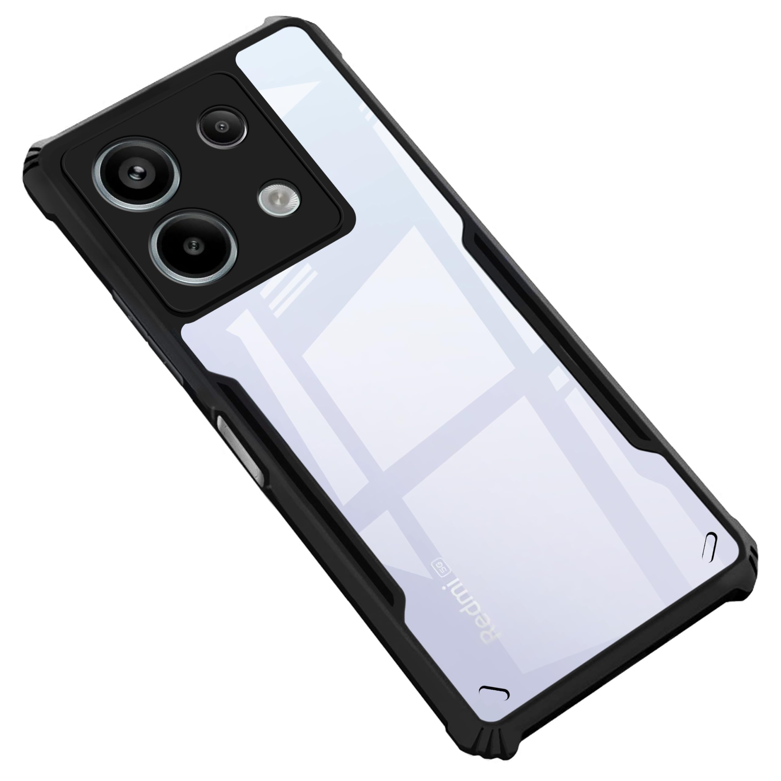 Amazon Brand - Solimo Back Case Cover for Mi Redmi Note 13 5G (Polycarbonate, Thermoplastic Polyurethane_Matte Black) (B0CSZ1H6NN) Amazon Price History, Amazon Price Tracker
