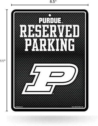 Miniatura 464 de Letrero de metal NCAA de 8.5 x 11 pulgadas, ideal para cueva de hombre, dormitorio, oficina, decoración del hogar Primario