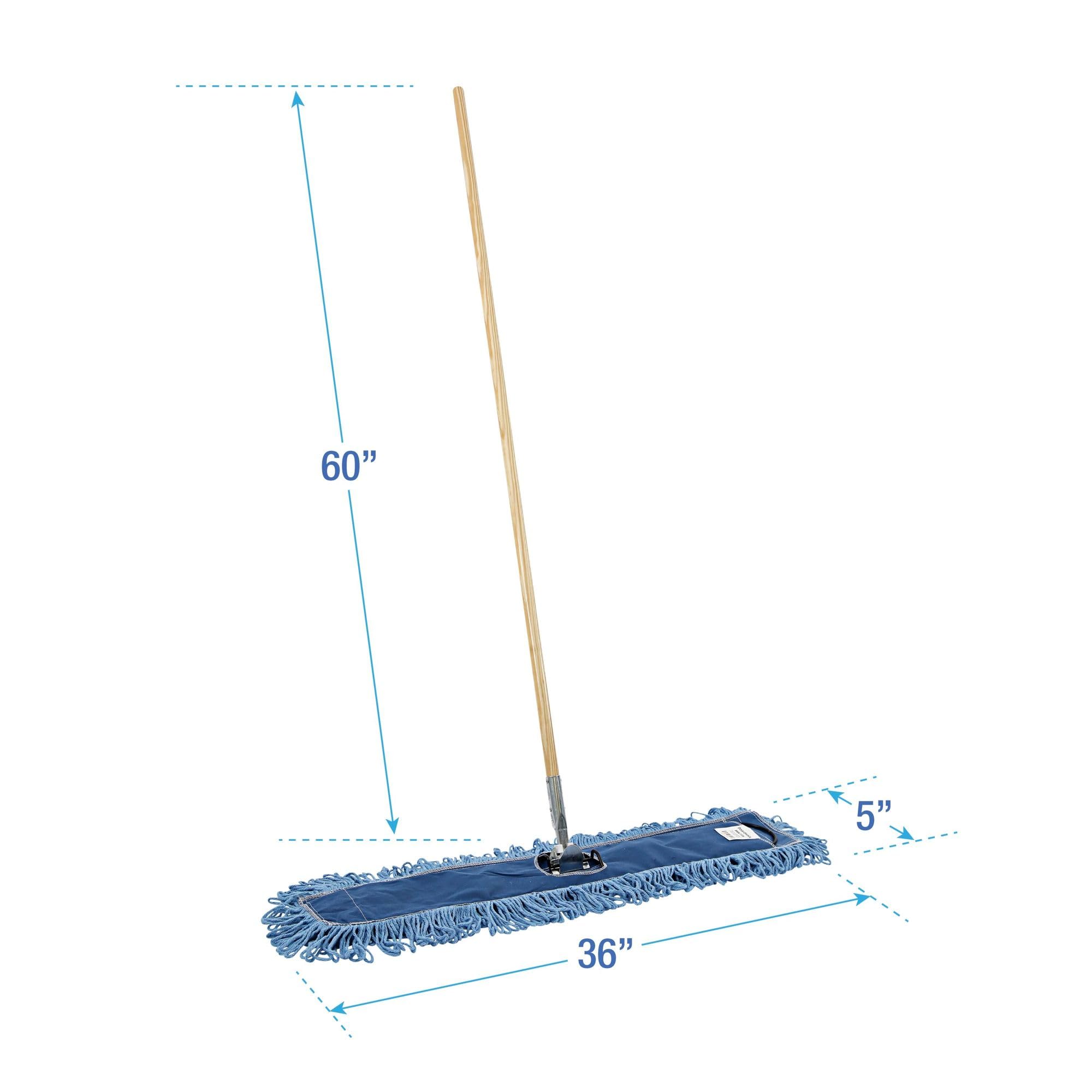 Amazon.com: Boardwalk HL365BSPC Looped-End Dust Mop Kit 36 x 5 60