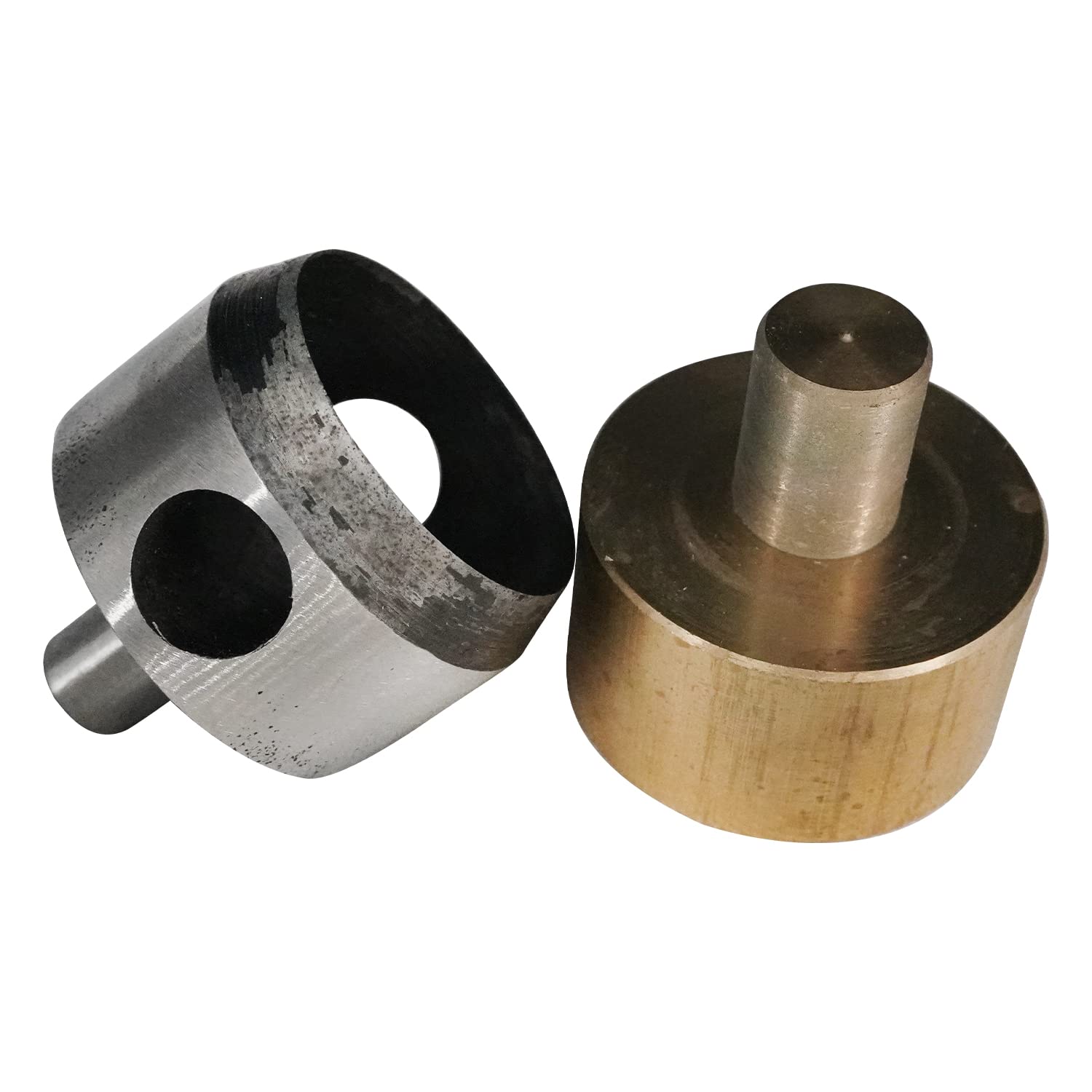 Trimming Shop Troqueles de perforación con Base Dorada de 30 mm para máquina de Prensa Manual DK98, proyectos de Bricolaje, fijación y Telas, Manualidades, proyectos de Bricolaje, artesanía en Cuero