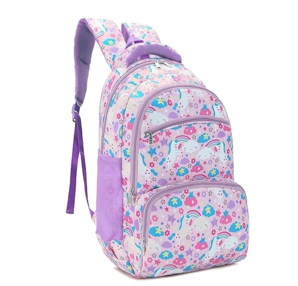 School Backpack, Polyester, Padded Laptop Compartment, Water Resistant College Bag for Girls, Laptop Bag For Woman-picture-39
