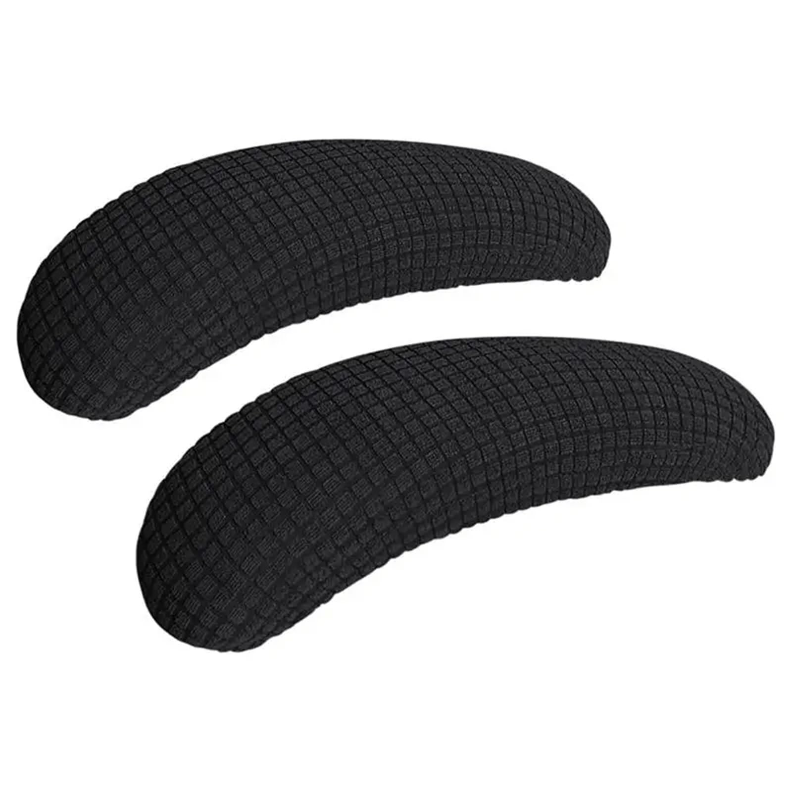 ENmrfvkz Office Spandex Armrest Covers, 10 Pairs Multicolor Office Chair Armrest Covers(Black)