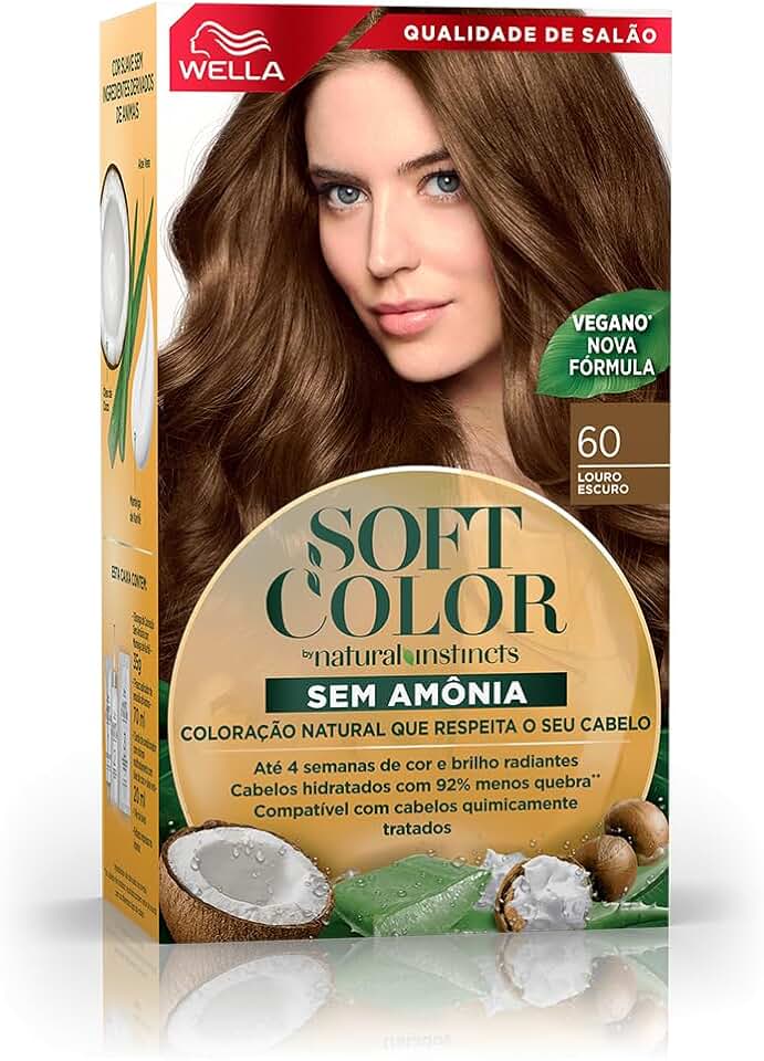 Soft Color Tinta De Cabelo Louro Escuro 60 Louro Escuro 60
