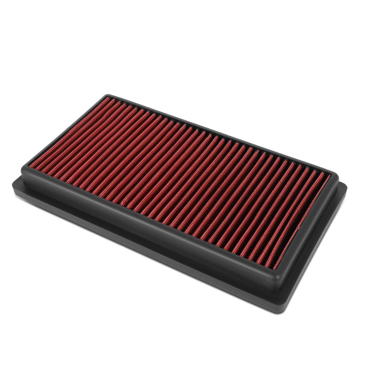 Auto Dynasty Red Washable Drop-In Air Filter Panel Compatible with Avalon/C-HR/Camry / Rav4 / UX200 18-20