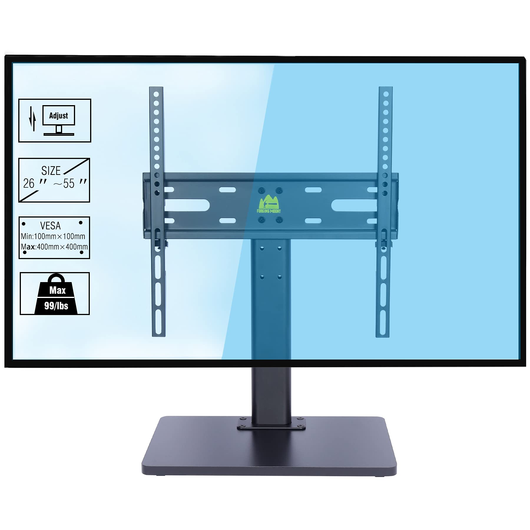 Buy Universal TV Stand with Wooden Base for 3255" TVsHeight