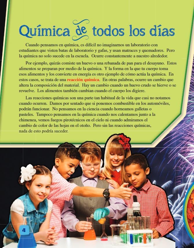 Reacciones quimicas (Science: Informational Text) (Spanish Edition) - Image 4