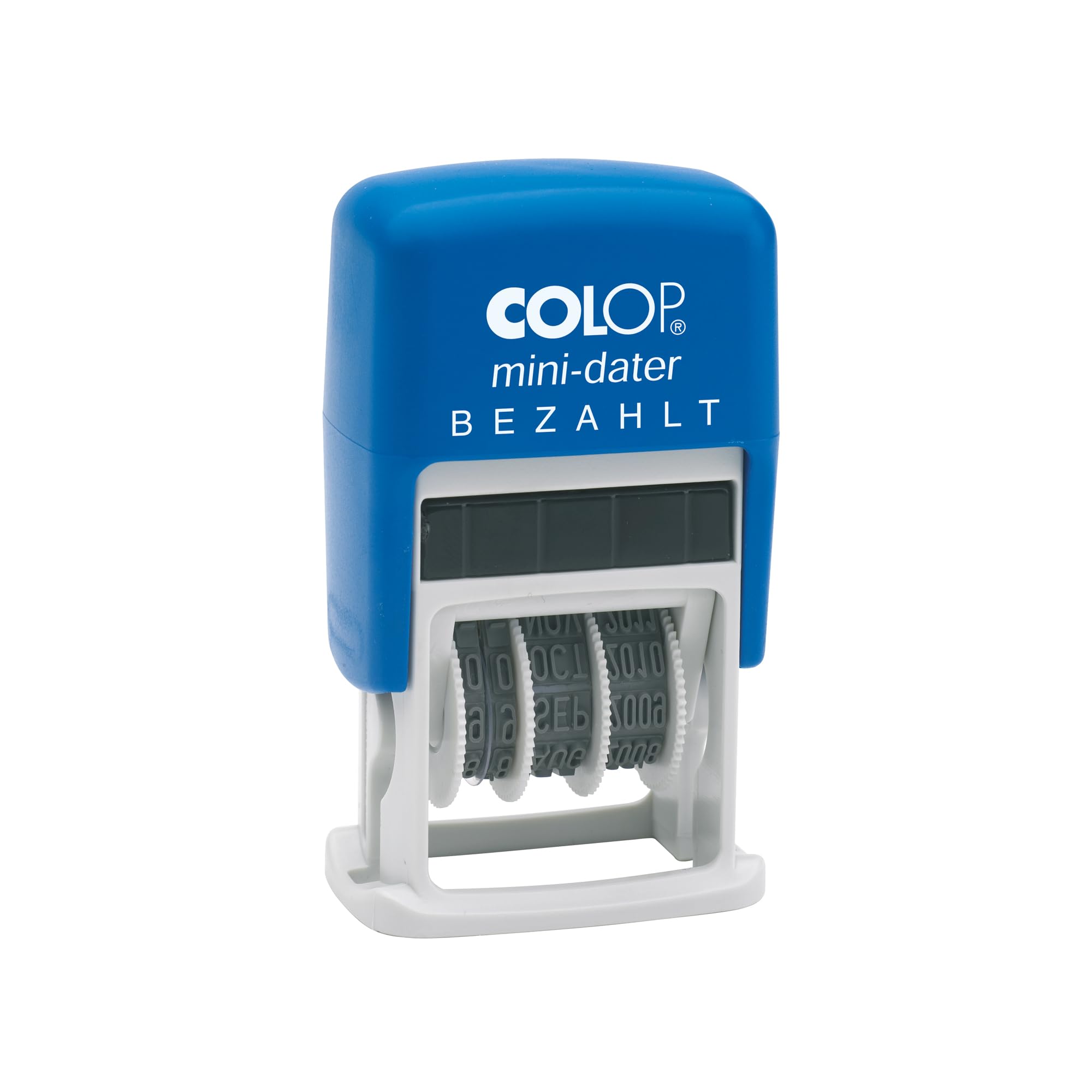 Colop S160/L2 MiniDater 5 x 25 mm, 4 mm Kissen rot/blau