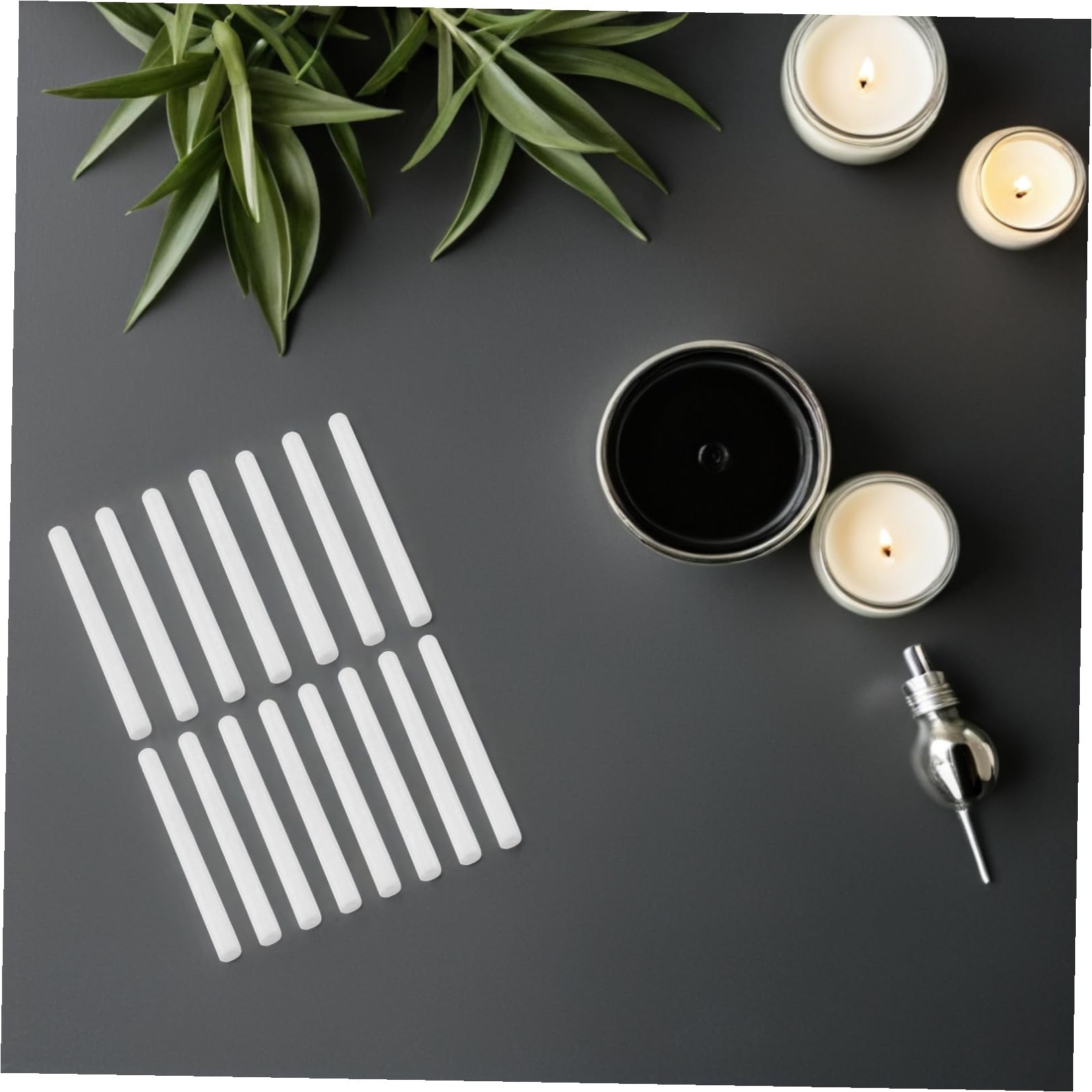 POPETPOP Bastoncini Diffusori di Profumo in Fibra di Cotone 15 Pezzi, Accessori per Aromaterapia per Diffusori di Aromi, Piccoli e Portatili per Viaggi, Casa, Bagno e Meditazione
