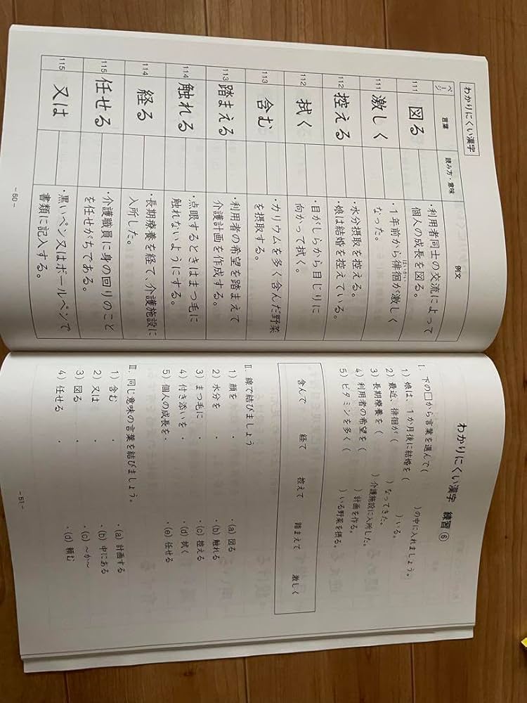 介護の言葉と漢字バンドブック インドネシア語 介護の言葉と漢字バンドブック インドネシア語の通販 by 桜・涵