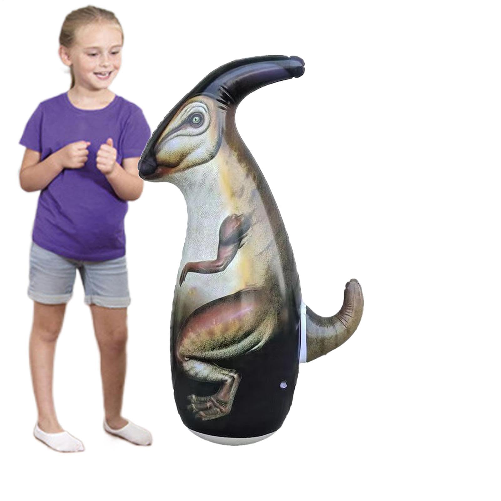 Opblaasbare bokszak voor kinderen, dinosaurussen, opblaasbare