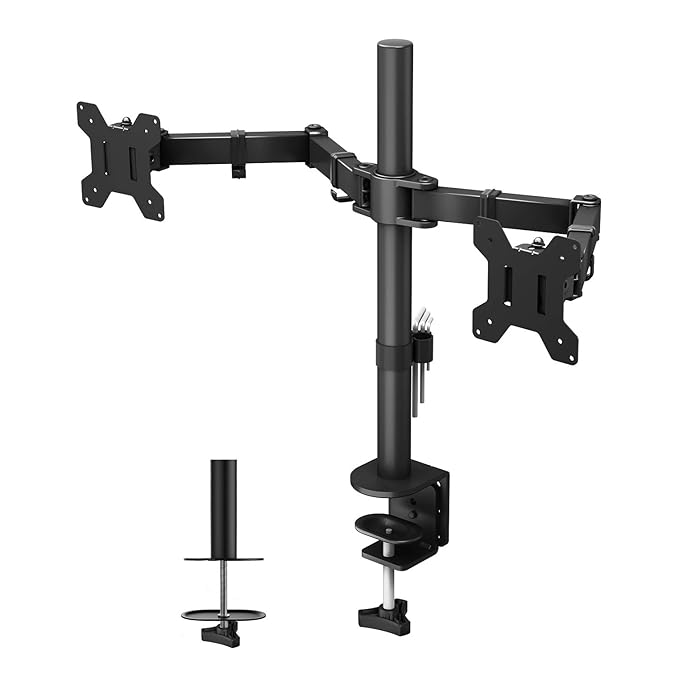 Buy BONTEC Dual Monitor Desk Mount Stand for 1327 inch LCD LED