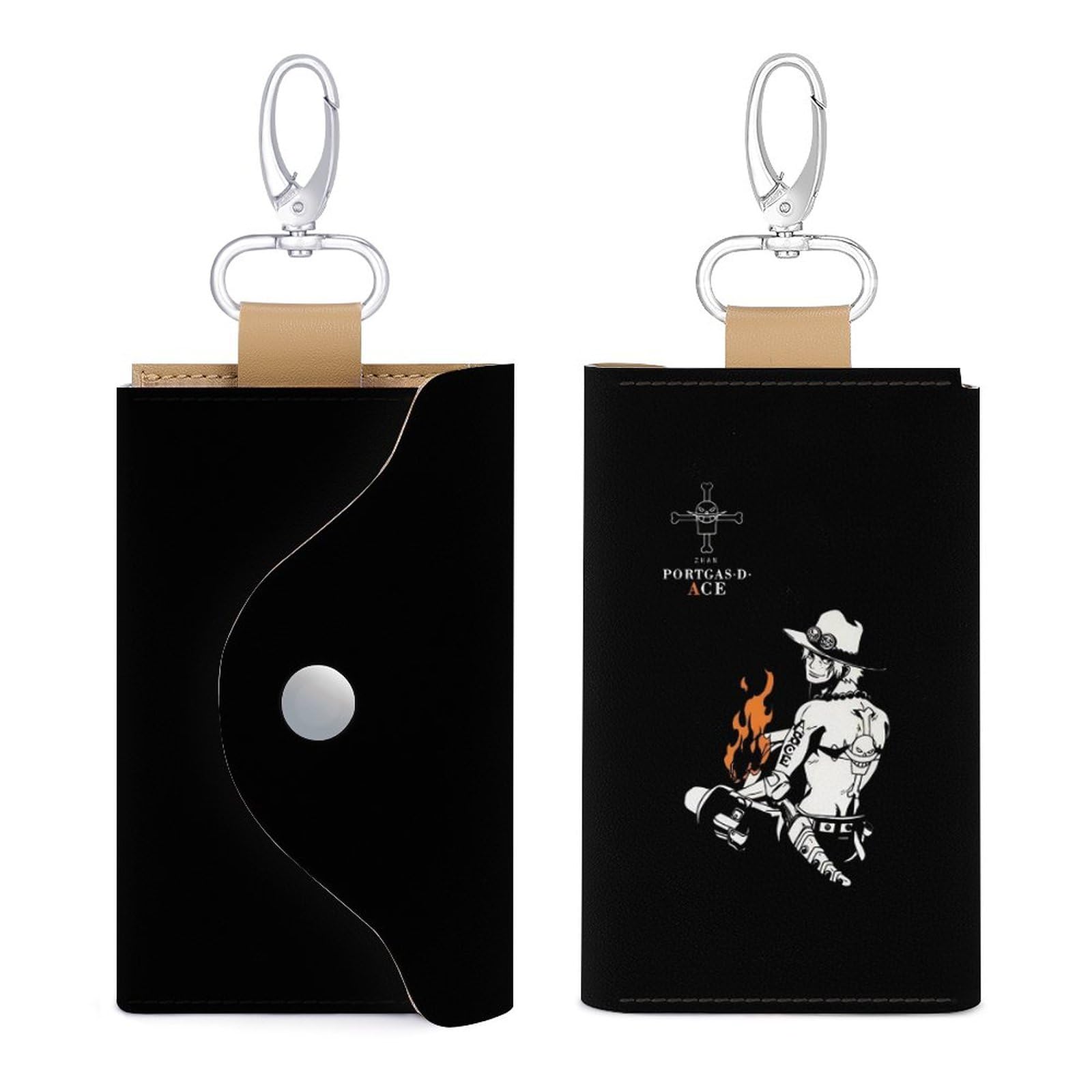 エース ワンピース キーホルダー レザー Amazon.co.jp: キーケース ワンピース エース ONE PIECE Key