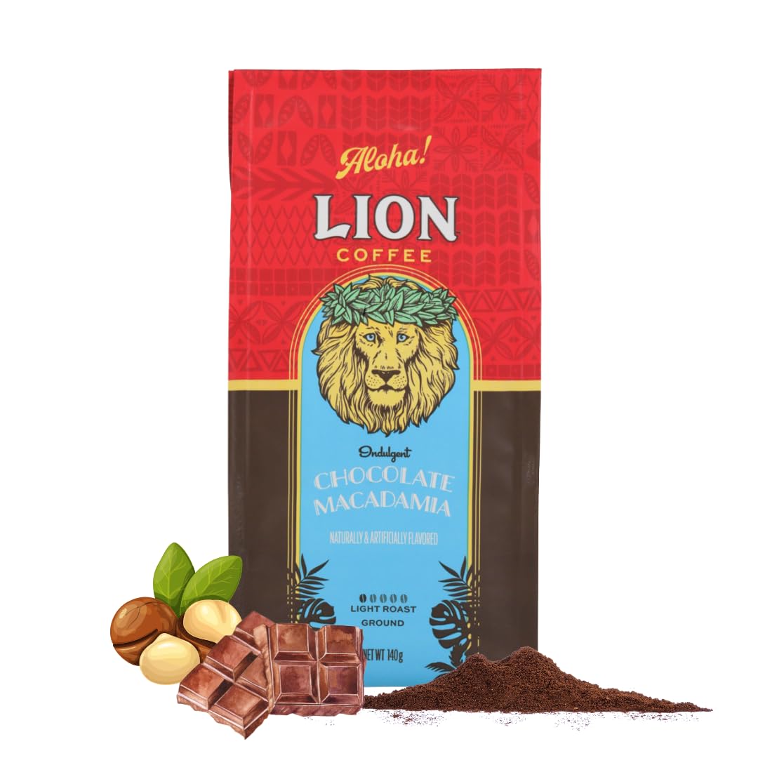 ライオンコーヒーチョコレートマカダミア140g 6袋セット Amazon | ライオンコーヒー チョコレートマカダミアナッツ 140g