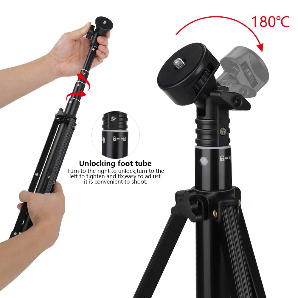 Supporto Per Copie Fotografiche In Lega Di Alluminio - Stativo Regolabile Per Smartphone E Macro