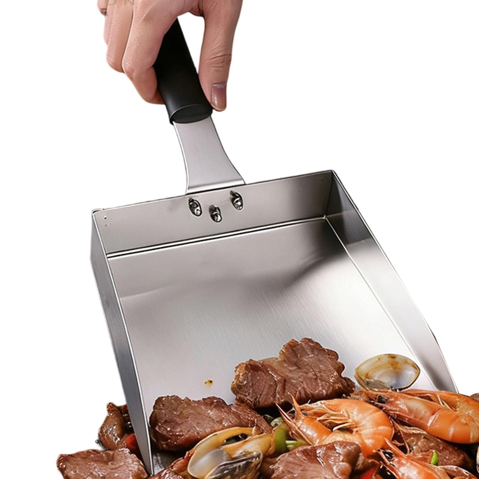 Spatule à pelle en acier inoxydable pour cuisine restaurant et pique-nique