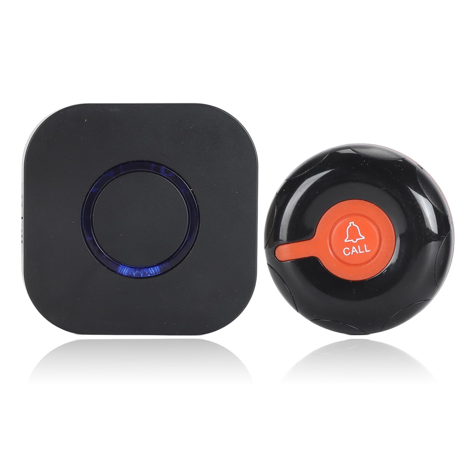 Dpofirs Cercapersone Wireless per Operatori Sanitari, di Pulsanti di Chiamata di Allarme di Emergenza con Pazienti Anziani a Casa, Sistemi di Allarme per Anziani